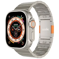 LOGiiX Aluminum Watch Band for Apple Watch Ultra 42/44/45/49mm - Titanium