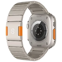 LOGiiX Aluminum Watch Band for Apple Watch Ultra 42/44/45/49mm - Titanium