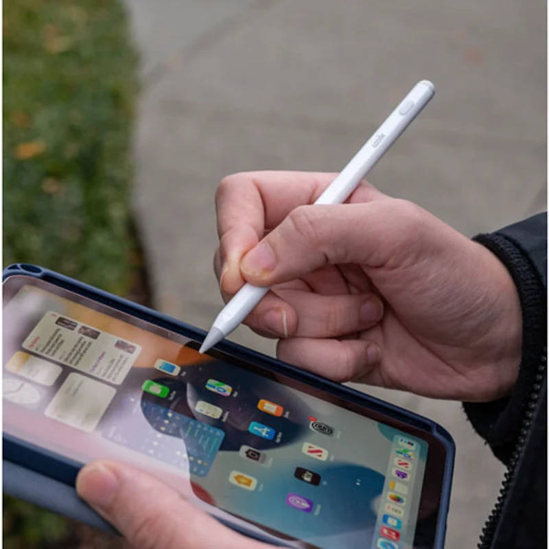 Stylet Precision de LOGiiX pour iPad - Blanc