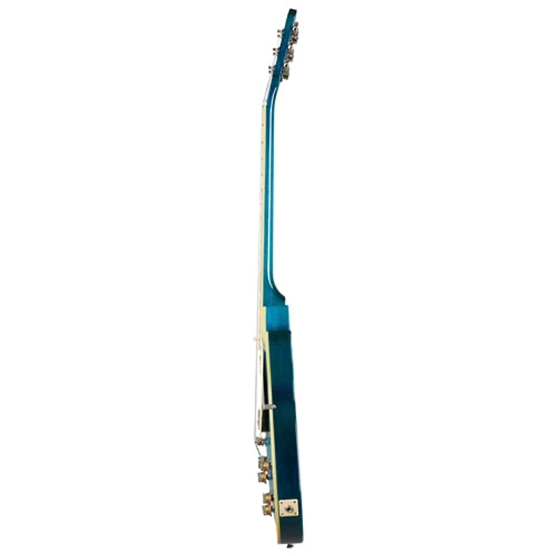 Guitare électrique Les Paul Standard '60s édition limitée avec table pommelée d'Epiphone - Bleu translucide