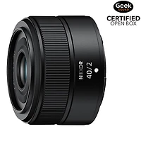 Boîte ouverte - Objectif STM 40 mm f/2 NIKKOR Z de Nikon