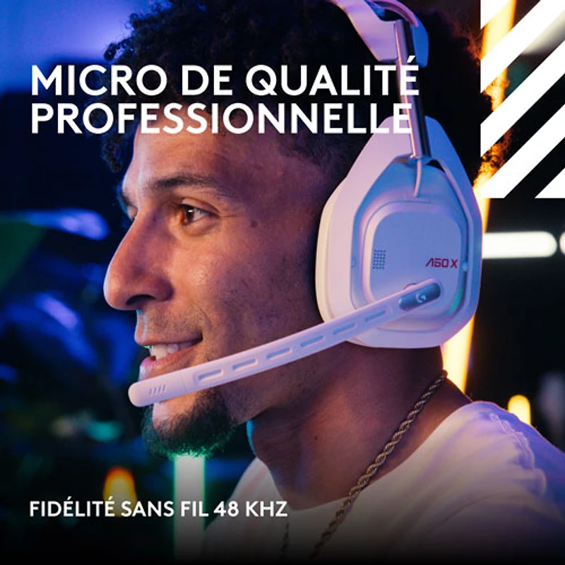 Casque de jeu sans fil Astro A50 X de Logitech G pour Xbox/PS5/PC - Blanc - Exclusivité Best Buy