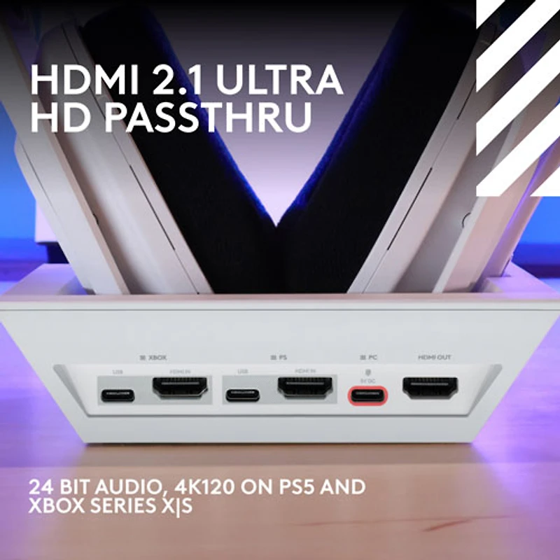 Casque de jeu sans fil Astro A50 X de Logitech G pour Xbox/PS5/PC - Blanc - Exclusivité Best Buy