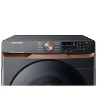 Samsung 5.8 Cu. Ft. High Efficiency Front Load Steam Washer (WF50BG8300AVUS) - Black Stainless Steel