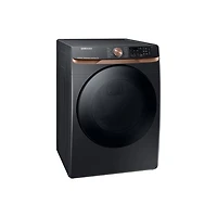 Sécheuse électrique à vapeur de 7,5 pi³ de Samsung (DVE50BG8300VAC) - Acier inoxydable noir