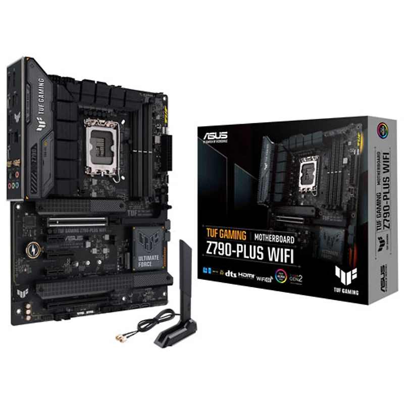 Carte mère TUF Gaming Z790-Plus Wi-Fi ATX LGA 1700 DDR5 d'ASUS pour processeurs de 12e/13e/14e gén. d'Intel