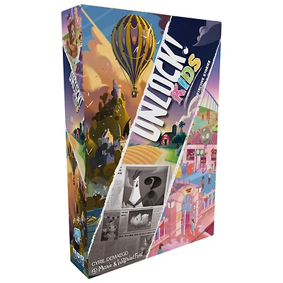 Jeu de cartes Unlocked! Kids - Anglais