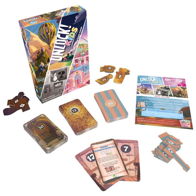 Jeu de cartes Unlocked! Kids - Anglais