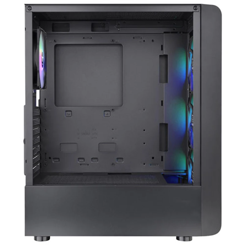 Boîtier d'ordinateur ATX mi-haut S200TG ARGB Plus de Thermaltake - Noir