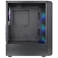 Boîtier d'ordinateur ATX mi-haut S200TG ARGB Plus de Thermaltake - Noir