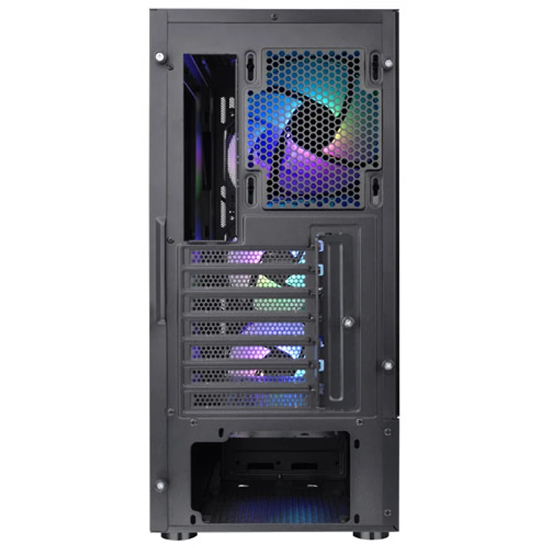 Boîtier d'ordinateur ATX mi-haut S200TG ARGB Plus de Thermaltake - Noir