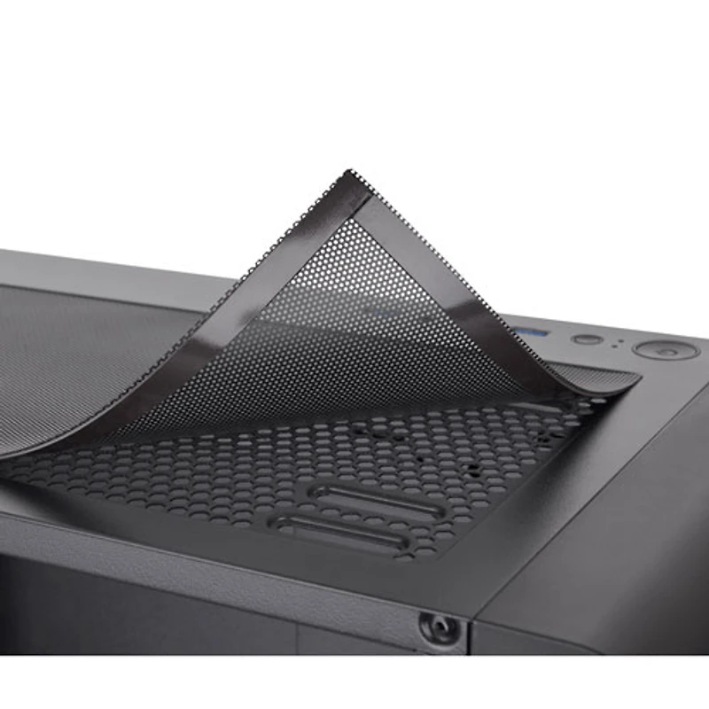 Boîtier d'ordinateur ATX mi-haut S200TG ARGB Plus de Thermaltake - Noir