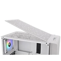 Boîtier d'ordinateur ATX mi-haut Ceres 300TG ARGB Plus de Thermaltake - Blanc
