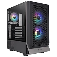 Boîtier d'ordinateur ATX mi-haut Ceres 300TG ARGB Plus de Thermaltake - Noir