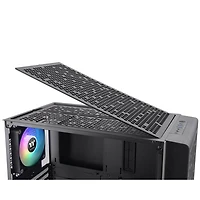 Boîtier d'ordinateur ATX mi-haut Ceres 300TG ARGB Plus de Thermaltake - Noir