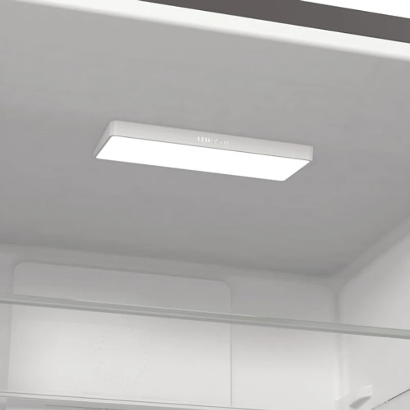 Réfrigérateur à congélateur inférieur avec éclairage DEL 12,5 pi³ 24 po de Smeg (FC20UXDNE) - Inox