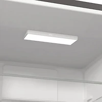 Réfrigérateur à congélateur inférieur avec éclairage DEL 12,5 pi³ 24 po de Smeg (FC20UXDNE) - Inox