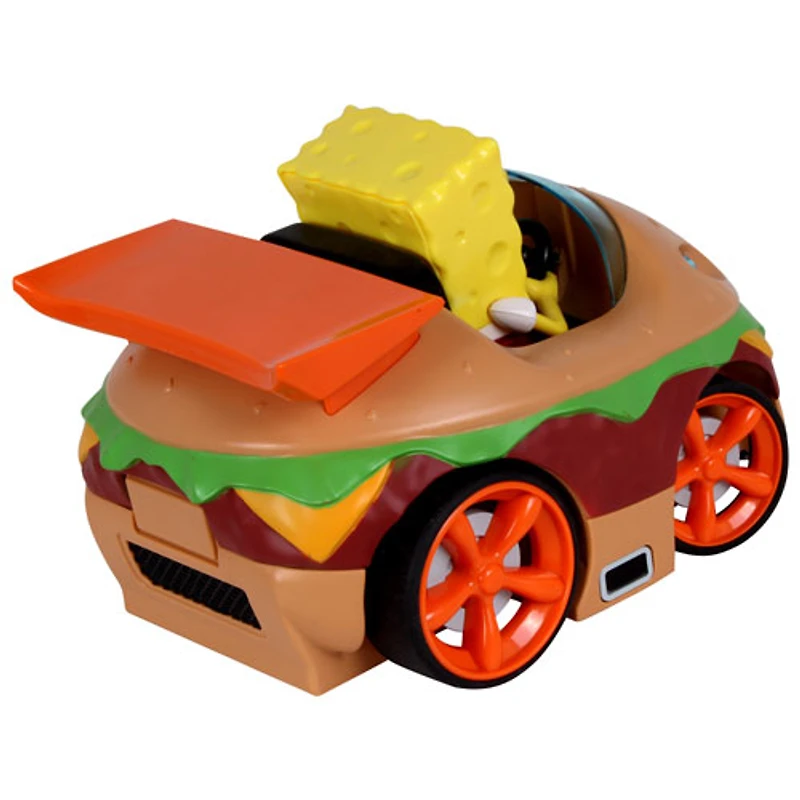 NKOK SpongeBob Krabby Patty RC Car (2511) - Multi-Coloured