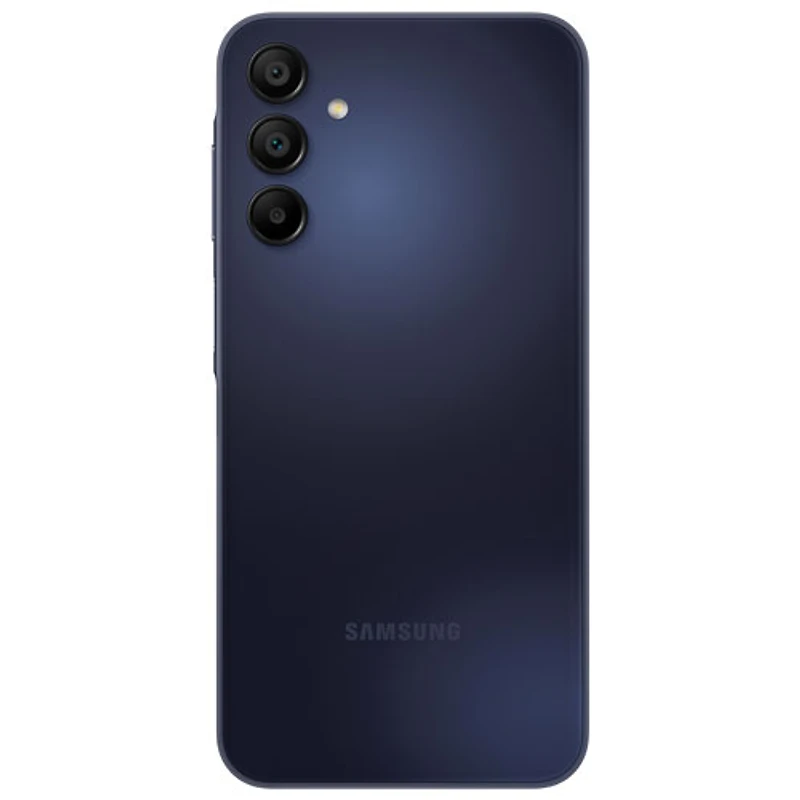Fido Samsung Galaxy A15 5G 128GB - Blue/Black - Monthly Financing