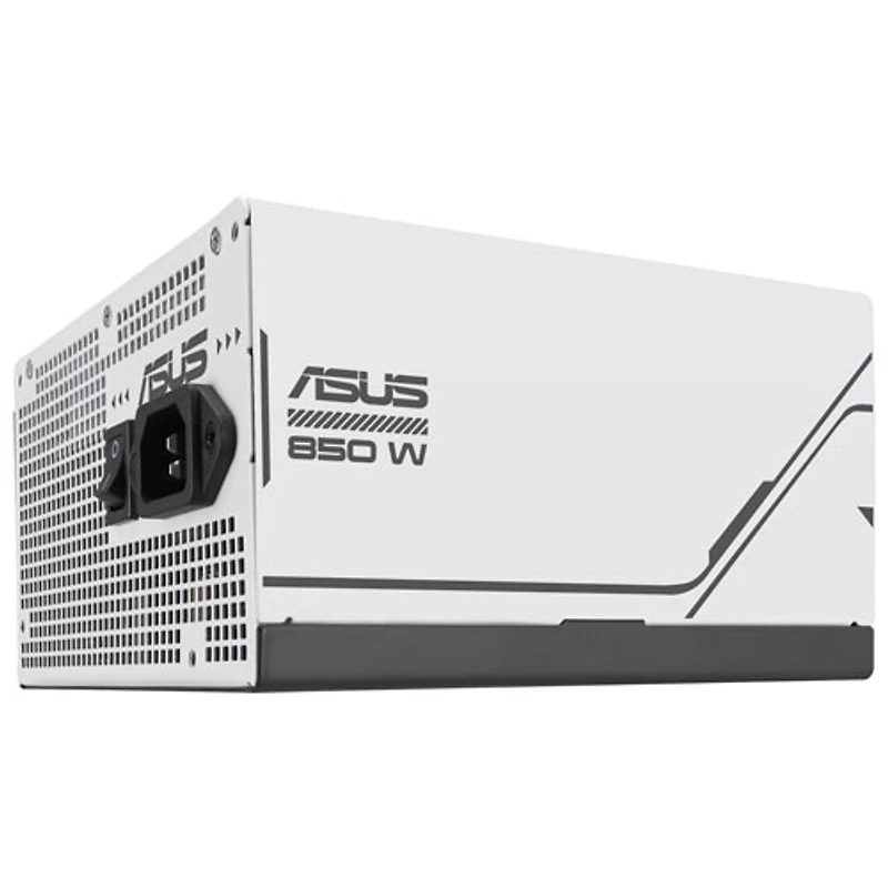 Bloc d'alimentation modulaire ATX Gold de 850 W Prime d'ASUS - Blanc