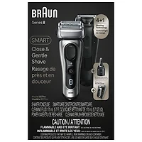 Rasoir avec ou sans mousse de série 8 de Braun (8577cc)