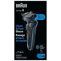 Rasoir avec ou sans mousse de série 5 de Braun (5118s)