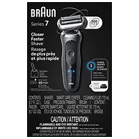 Rasoir avec ou sans mousse de série 7 de Braun (7171cc)