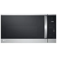 Boîte ouverte - Micro-ondes à hotte intégrée de LG avec EasyClean - 1,8 pi³ - Acier inoxydable - Parfait état