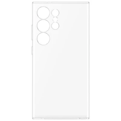 Samsung Fitted Soft Shell Case for Galaxy S24 Ultra - Clear