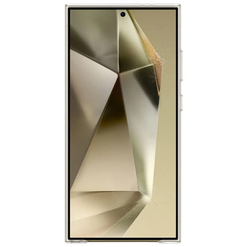 Samsung Fitted Soft Shell Case for Galaxy S24 Ultra - Clear