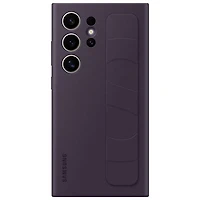 Samsung Fitted Hard Shell Case for Galaxy S24 Ultra - Dark Violet - Only at Best Buy