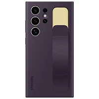 Samsung Fitted Hard Shell Case for Galaxy S24 Ultra - Dark Violet - Only at Best Buy