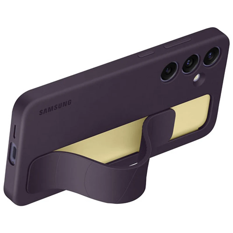 Samsung Fitted Hard Shell Case for Galaxy S24+ (Plus) - Dark Violet - Only at Best Buy