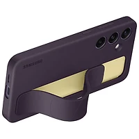 Samsung Fitted Hard Shell Case for Galaxy S24+ (Plus) - Dark Violet - Only at Best Buy