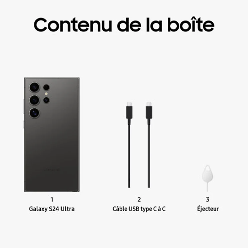 Samsung Galaxy S24 Ultra 256GB - Titanium