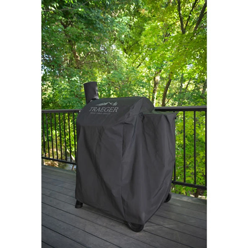Housse de barbecue pleine longueur pour barbecues Pro 22 & Pro 575 de Traeger (BAC556) - Noir