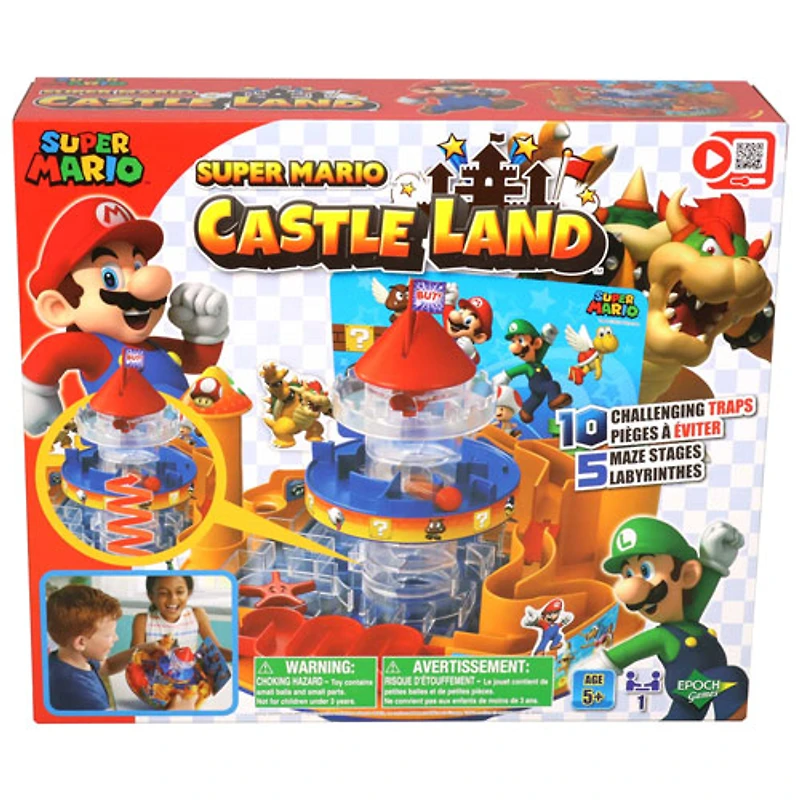 Jeu de labyrinthe inclinable en 3D Super Mario Castle Land d'Epoch