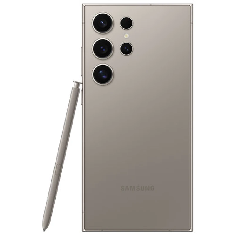 Galaxy S24 Ultra de 256 Go de Samsung avec Rogers - Gris titane - Financement mensuel