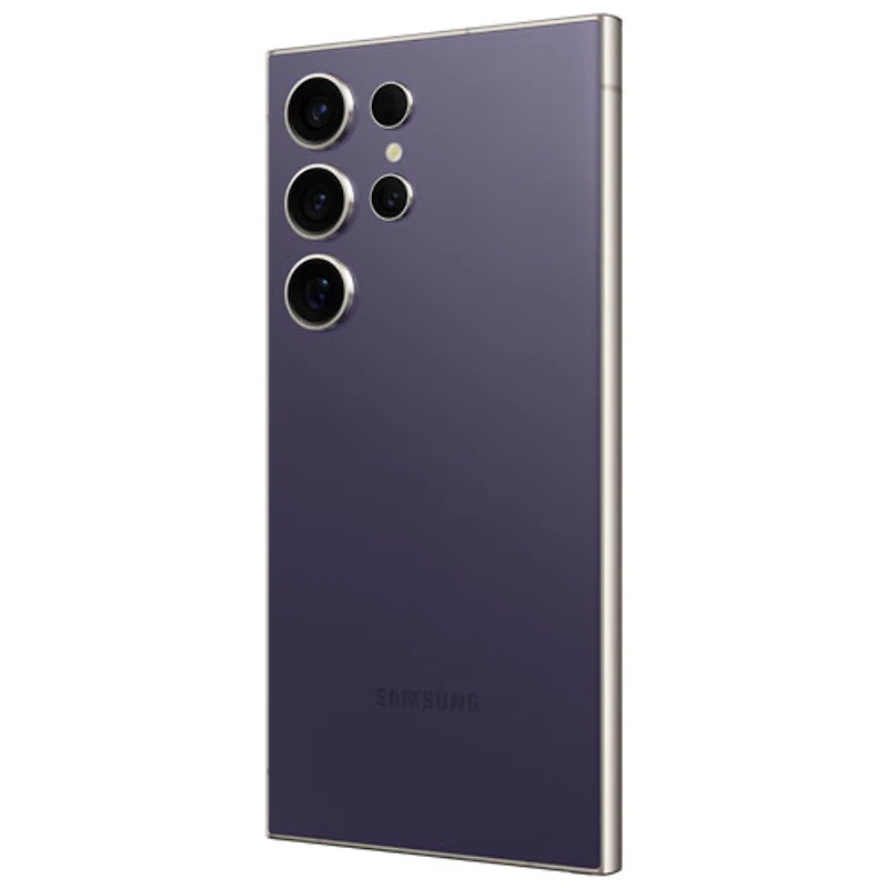 Galaxy S24 Ultra de 256 Go de Samsung avec Fido - Violet titane - Financement mensuel
