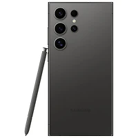 Galaxy S24 Ultra de 512 Go de Samsung avec Fido - Noir titane - Financement mensuel