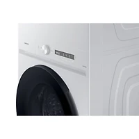 Duo laveuse électrique de 5,3 pi³ et sécheuse de 7,6 pi³ de Samsung (WH46DBH550EWAC) - Blanc - Exclusivité de Best Buy