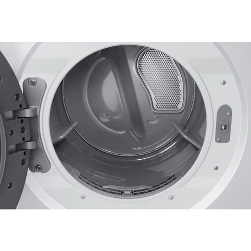 Duo laveuse électrique de 5,3 pi³ et sécheuse de 7,6 pi³ de Samsung (WH46DBH550EWAC) - Blanc - Exclusivité de Best Buy