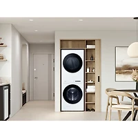 Duo laveuse électrique de 5,3 pi³ et sécheuse de 7,6 pi³ de Samsung (WH46DBH550EWAC) - Blanc - Exclusivité de Best Buy