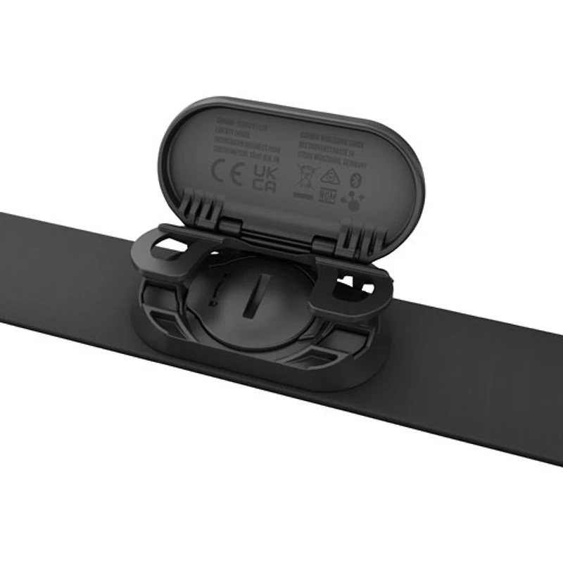 Sangle de poitrine avec moniteur de fréquence cardiaque HRM-Fit de Garmin - Noir