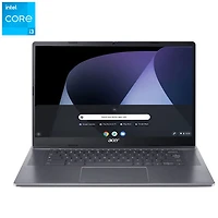 Chromebook Plus de 15,6 po d'Acer avec 3 mois de forfait Google AI Pro (Core i3-1215U d'Intel/256 Go/RAM 8 Go/ChromeOS)