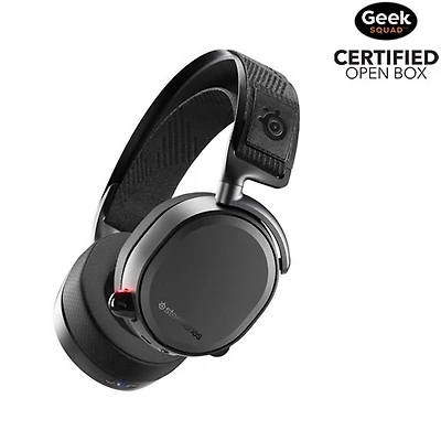 Boîte ouverte - Casque de jeu sans fil Arctis Pro de SteelSeries - Noir