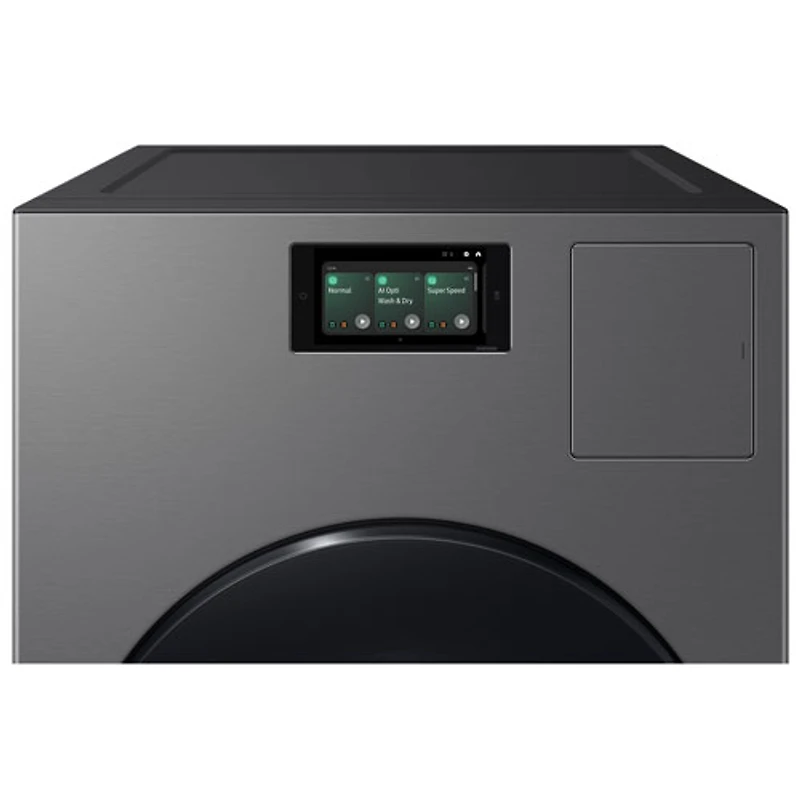 Samsung 6.1 Cu. Ft. Washer & Heat Pump Dryer Combo (WD53DBA900HZA1) - Dark Steel