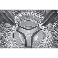 Laveuse-sécheuse à pompe à chaleur hybride de 6,1 pi³ de Samsung (WD53DBA900HZA1) - Acier foncé