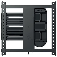 Support mural articulé Elite Advanced avec fonction 4D + Shift de SANUS pour téléviseur de 32 à 65 po