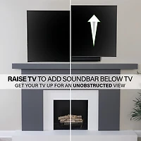 Support mural articulé Elite Advanced avec fonction 4D + Shift de SANUS pour téléviseur de 32 à 65 po